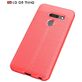 Mobigear Luxury Coque LG G8 ThinQ Coque arrière en TPU Souple - Rouge