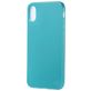 Mobigear Colors Coque iPhone XS Max Coque arrière en TPU Souple - Turquoise
