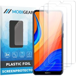 Mobigear Huawei Y6s Protection d'écran Film - Compatible coque (Lot de 3)