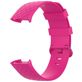 Mobigear Cross Bracelet Silicone Fitbit Charge 4 Fermeture boucle ardillon - Magenta