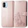 Mobigear Clover Housse Xiaomi Redmi A1 4G Etui Porte-Monnaie - Rose doré