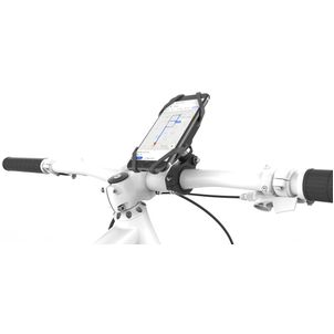 Mobilize Support Vélo / Moto Guidon Pince Universel (max 15 cm x 8 cm) - Noir