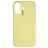 Nudient Base Coque iPhone 16 Plus Coque arrière en Silicone - Pale Yellow