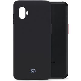 Mobilize Rubber Gelly Coque Samsung Galaxy Xcover 6 Pro Coque arrière en TPU Souple - Matt Black