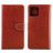 Mobigear Wallet Housse Xiaomi Mi 11 Lite Etui Porte-Monnaie - Marron