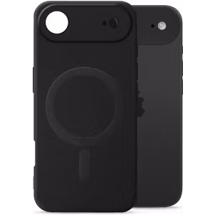 My Style Protective Flex Coque iPhone Air MagSafe Coque arrière en TPU Souple - Noir