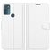 Mobigear Classic Housse Motorola Moto G50 Etui Porte-Monnaie - Blanc