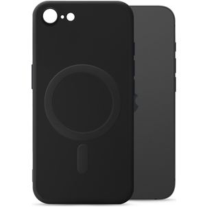 My Style Protective Flex Coque iPhone 8 MagSafe Coque arrière en TPU Souple - Noir