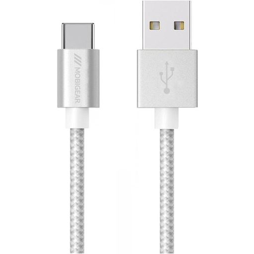Mobigear - Câble USB-A vers USB-C 0.25 mètre - Blanc