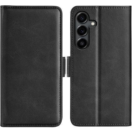 Mobigear Slim Magnet Housse Samsung Galaxy S25 FE Etui Porte-Monnaie - Noir