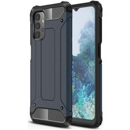Mobigear Outdoor Coque Samsung Galaxy A32 5G Coque arrière Rigide Anti-Chocs - Bleu Marin