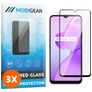 Mobigear Premium Realme C31 Verre trempé Protection d'écran - Compatible Coque - Noir (Lot de 3)