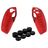 Mobigear Classic Coque Playstation 5 controller Thin Coque en Silicone Souple - Rouge