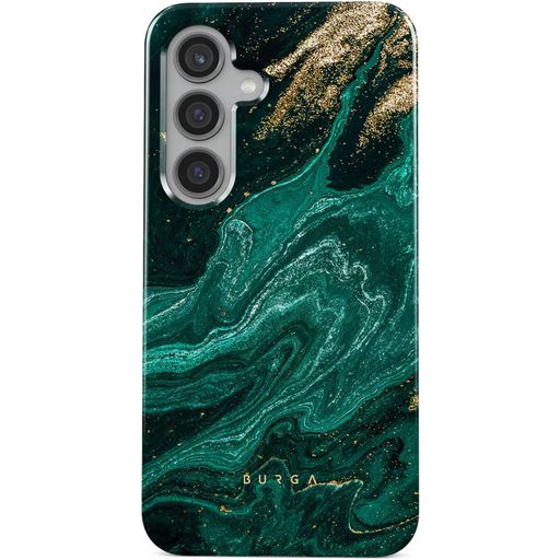 Burga Tough Coque Samsung Galaxy S24 Coque arrière Rigide Anti-Chocs - Emerald Pool