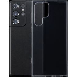 Mobigear Ultra Thin Coque Transparente Samsung Galaxy S22 Ultra Coque arrière en TPU Souple Extra-fin - Transparent