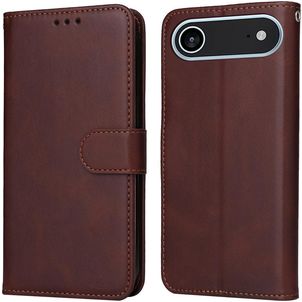 Mobigear Wallet iPhone Air Étui Portefeuille - Marron