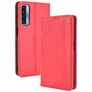 Mobigear Sensation Housse TCL 20L Plus Etui Porte-Monnaie - Rouge