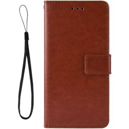 Mobigear Wallet Housse Vivo V21 Etui Porte-Monnaie - Marron