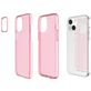 Mobigear Crystal Coque iPhone 14 Coque arrière Rigide - Rose