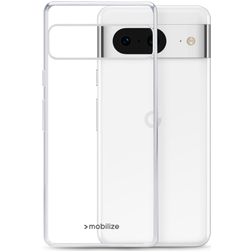 Mobilize Gelly Coque Transparente Google Pixel 8 Coque arrière en TPU Souple - Transparent