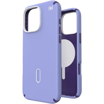 Speck Presidio2 Pro Coque iPhone 16 Pro Max MagSafe Coque arrière Rigide Anti-Chocs - Future Lavender