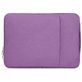Mobigear Denim Zipper Pochette Ordinateur portable 15 - 16 Pouces Housse ordinateur - Violet