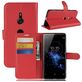 Mobigear Classic Housse Sony Xperia XZ3 Etui Porte-Monnaie - Rouge
