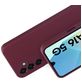 Mobiparts Coque Samsung Galaxy A16 Coque arrière en Silicone - Plum Red