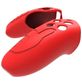 Mobigear Classic Coque Playstation 5 controller Thin Coque en Silicone Souple - Rouge