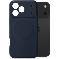 My Style Protective Flex Coque iPhone 17 Pro MagSafe Coque arrière en TPU Souple - Midnight Blue