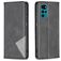 Mobigear Rhombus Slim Motorola Moto G22 Étui - Noir