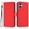 Mobigear Urban Wallet Housse iPhone 16 Plus Etui Porte-Monnaie - Rouge