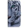 Mobigear Design Housse Huawei P40 Etui Porte-Monnaie - Tigre
