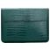 Mobigear Envelope Croco Pochette Ordinateur portable 15 - 16 Pouces Housse ordinateur - Vert