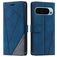 Mobigear Rhombus Google Pixel 9 Pro Étui Portefeuille - Bleu