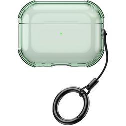 Mobigear Crystal Clip Coque Apple AirPods Pro 3 en en TPU Souple - Vert