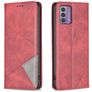 Mobigear Rhombus Slim Housse Nokia G42 Etui - Rouge