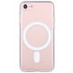 Mobigear Crystal Coque Transparente iPhone SE (2022) MagSafe Coque arrière Rigide - Transparent