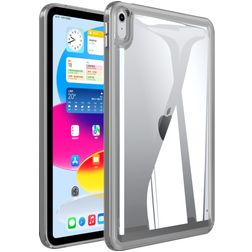 Mobigear Crystal Coque iPad Mini 6 (2021) Coque Arrière Rigide - Transparent / Noir