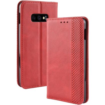 Mobigear Sensation Samsung Galaxy S10e Étui Portefeuille - Rouge