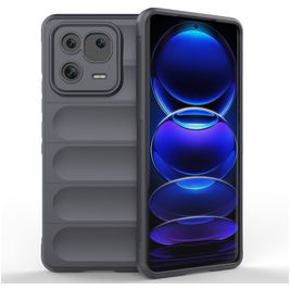 Mobigear Bumpy Coque Xiaomi 13 Pro Coque arrière en TPU Souple - Charcoal