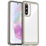 Mobigear Crystal Coque Samsung Galaxy A36 Coque arrière Rigide - Gris
