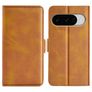 Mobigear Slim Magnet Housse Google Pixel 10 Etui Porte-Monnaie - Cognac