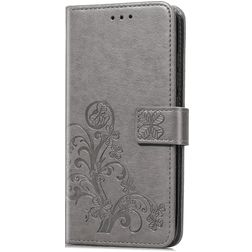 Mobigear Clover Housse Huawei P40 Etui Porte-Monnaie - Gris