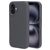 Mobiparts Coque iPhone 16 Coque arrière en Silicone - Urban Grey