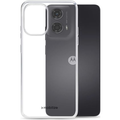 Mobilize Gelly Transparent Motorola Moto G24 TPU souple Coque arrière - Transparent