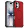 Mobigear Airbag Shockproof iPhone 17 MagSafe Plastique rigide Coque arrière - Rouge