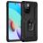 Mobigear Armor Ring Coque Xiaomi Redmi 10 4G Coque arrière Rigide Anti-Chocs avec Anneau-Support - Noir