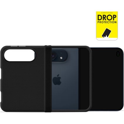 My Style Magsafe Tough iPhone Duo Plastique rigide Coque arrière Antichoc - Noir