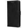 Mobilize Wallet Housse Samsung Galaxy S25 FE Etui en Cuir Véritable Porte-Monnaie - Noir